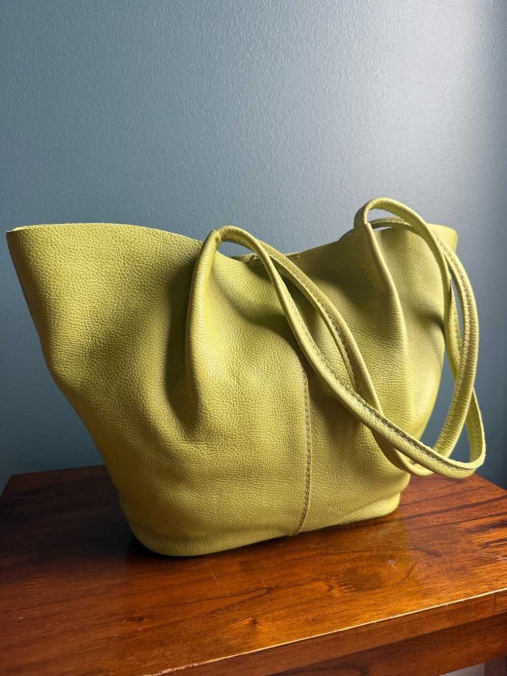 Portland Leather Goods Large Devan - Sugar Snap
